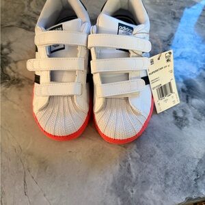 Adidas Kids Sneakers - White and Red